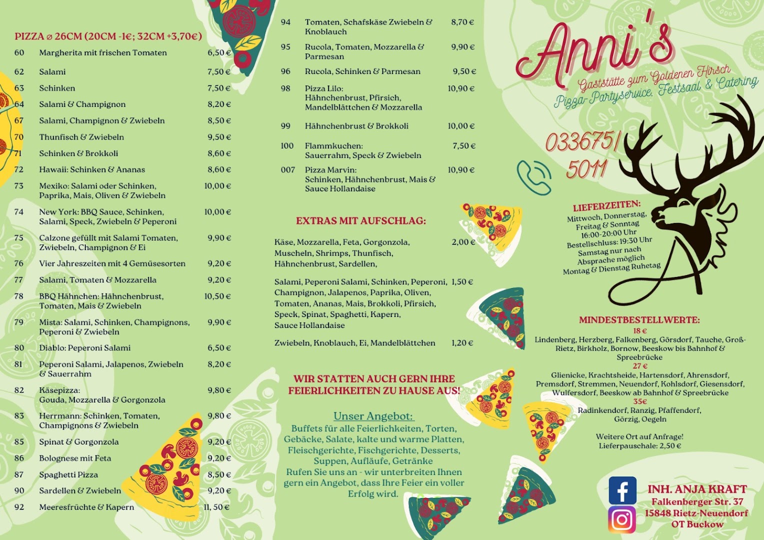 Annis Pizza- und Partyservice · Fotos 2